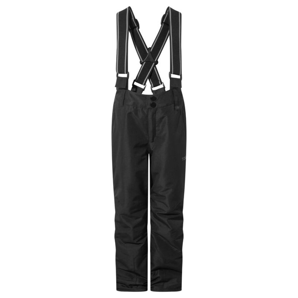 TOG24 Childrens/Kids Slalom Salopettes / Black